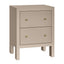 Ariana Bedside Table - Small Beige