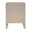 Ariana Bedside Table - Small Beige