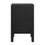 Ariana Bedside Table - Petite Black