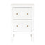 Ariana Bedside Table - Petite White