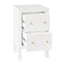 Ariana Bedside Table - Petite White
