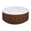 Mason Round Coffee Table - Medium Walnut