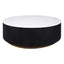 Mason Round Coffee Table - Large Black