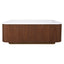 Mason Rectangle Coffee Table - Walnut