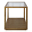 Sadie Square Side Table - Large Antique Gold