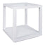 Sadie Oak Square Side Table - Large White