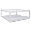 Sadie Oak Square Coffee Table - White