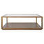 Sadie Rectangle Coffee Table - Antique Gold