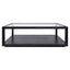 Sadie Oak Rectangle Coffee Table - Black