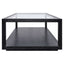 Sadie Oak Rectangle Coffee Table - Black