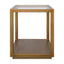 Sadie Square Side Table - Medium Antique Gold