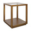 Sadie Square Side Table - Medium Antique Gold