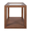 Sadie Oak Square Side Table - Medium Walnut