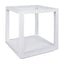 Sadie Oak Square Side Table - Medium White