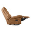 Lusitano Recliner Chair - Light Brown Leather