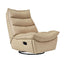 Lusitano Recliner Chair - Cappuccino Cream Leather