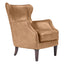 Marlon Arm Chair - Light Brown Leather