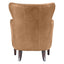 Marlon Arm Chair - Light Brown Leather