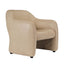 Clifton Arm Chair - Cappuccino Cream Leather
