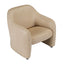 Clifton Arm Chair - Cappuccino Cream Leather