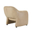 Clifton Arm Chair - Cappuccino Cream Leather