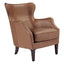 Marlon Arm Chair - Dark Brown Leather