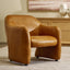 Clifton Arm Chair - Light Brown Leather