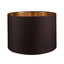 Paola Table Drum Shade - Black