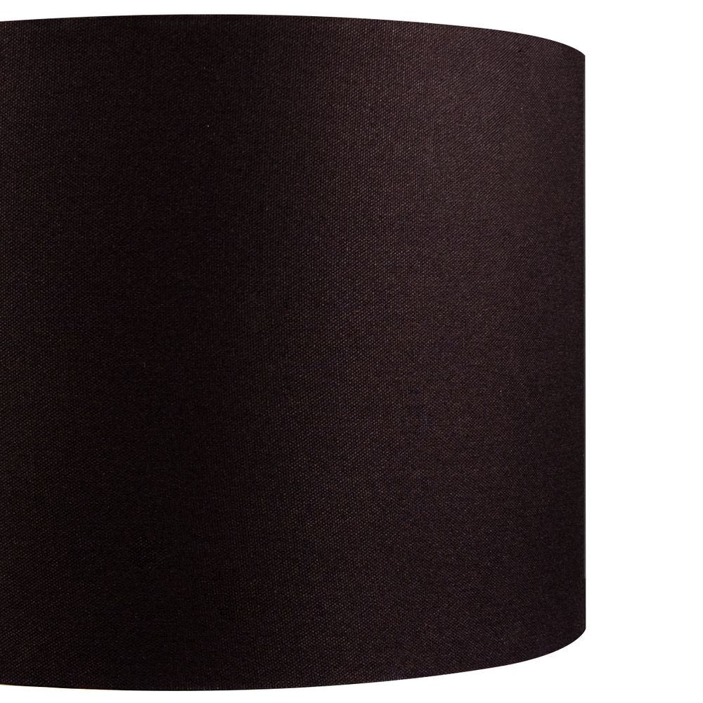 Paola Table Drum Shade - Black