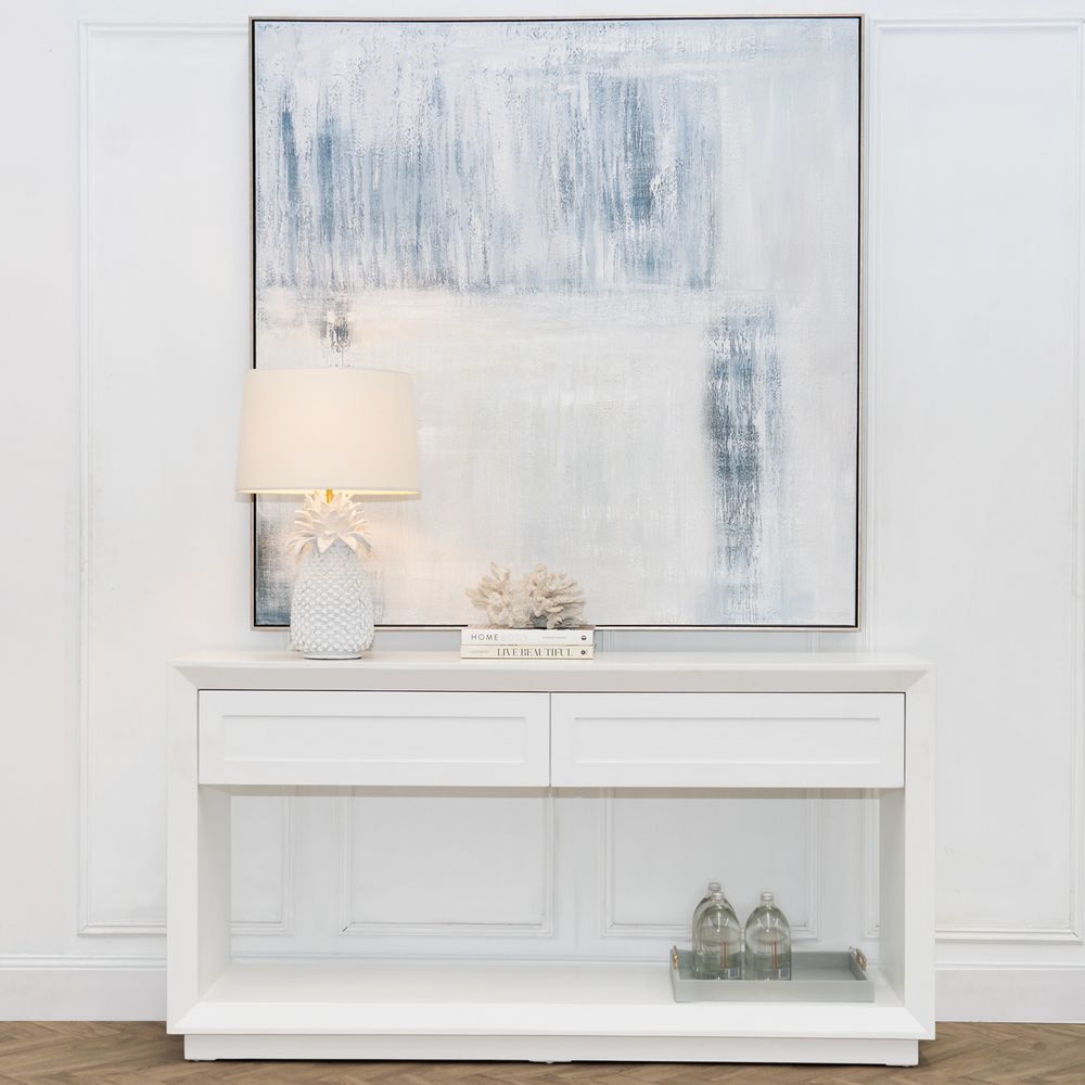 Balmain Console Table - Small White