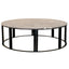 Bowie Marble Coffee Table - Large Grey