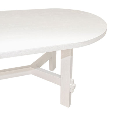 Noho Oval Dining Table - 2.2m White