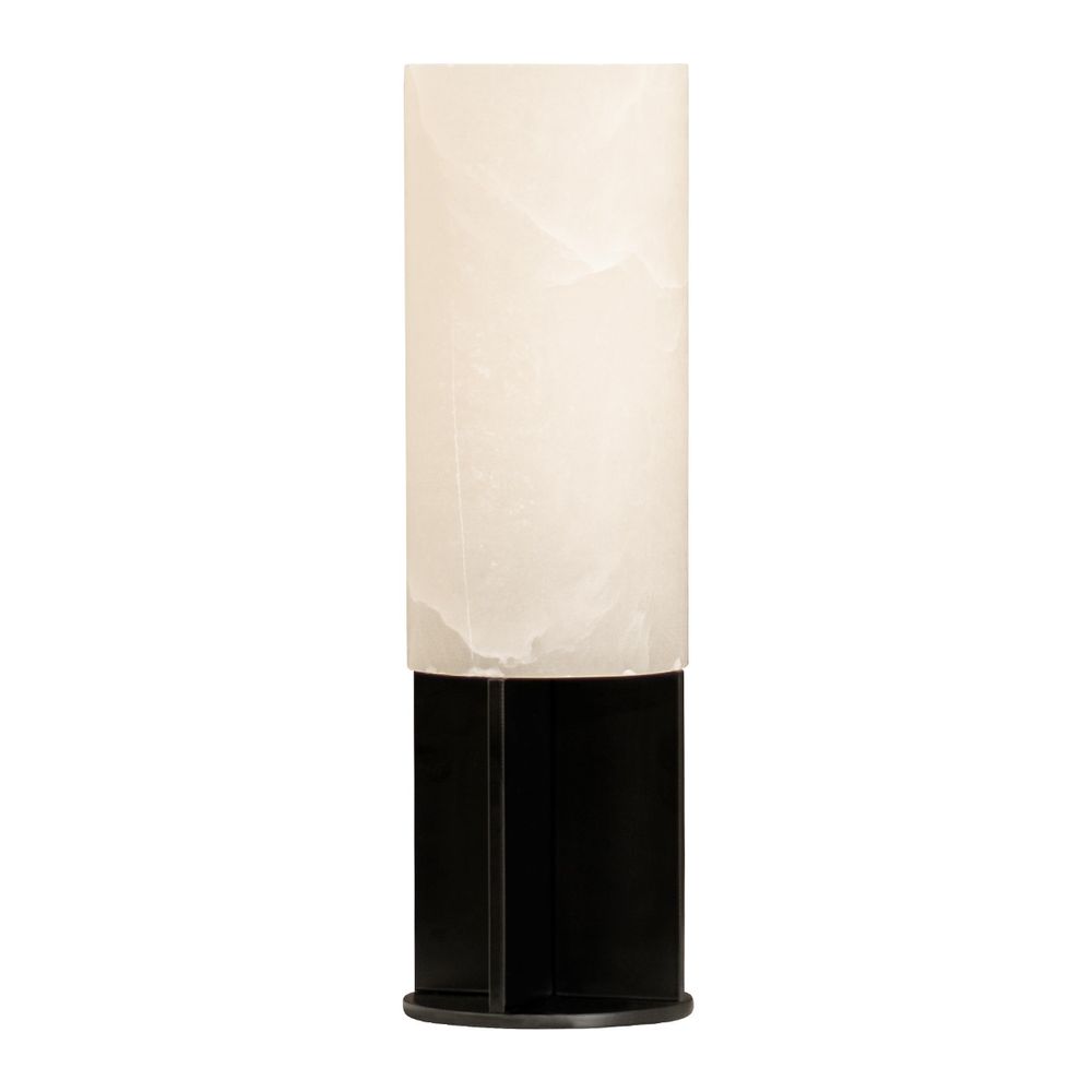 Samara Alabaster Table Lamp - Black