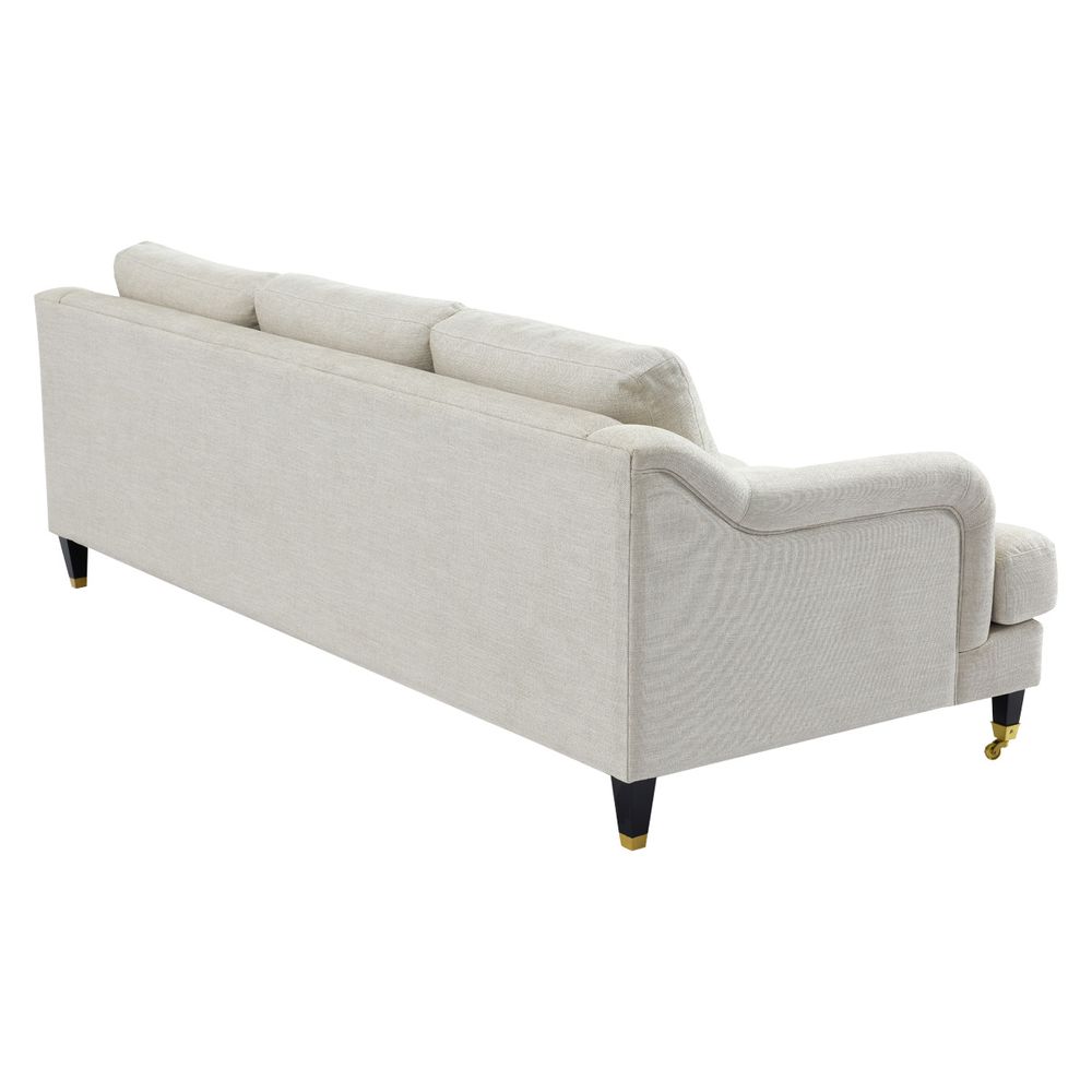 Aerin 3 Seater Sofa - Natural Linen