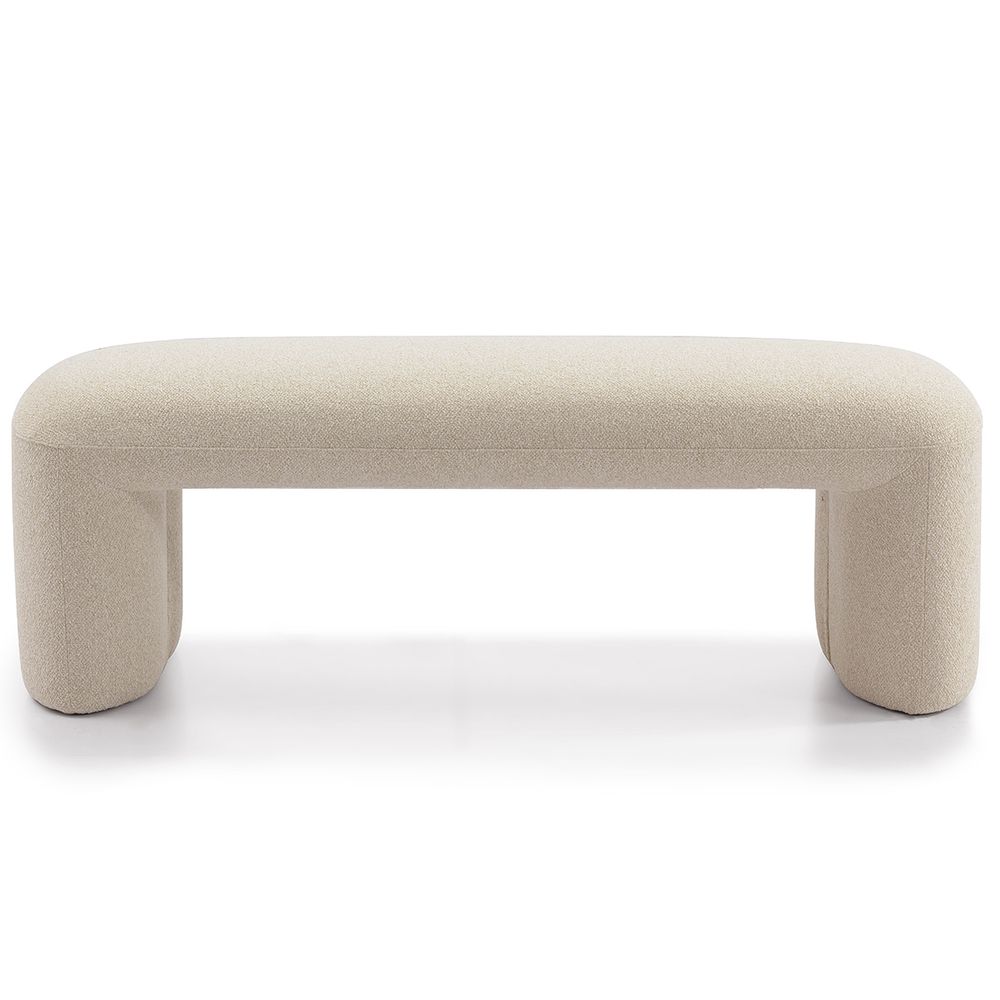 Piper Bench Ottoman - Natural