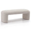 Piper Bench Ottoman - Warm Grey