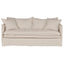 Palm Beach 3 Seater Slip Cover Sofa - Natural Linen