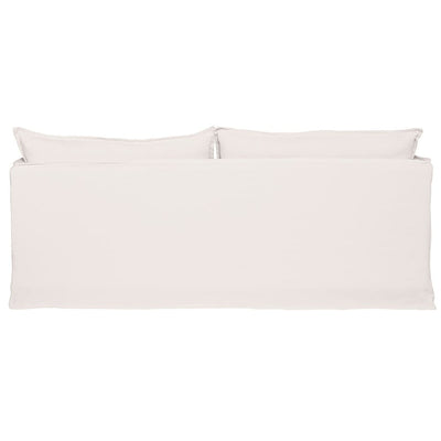 Palm Beach 3 Seater Slip Cover Sofa - White Linen