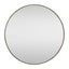 Vera Round Mirror - Antique Silver