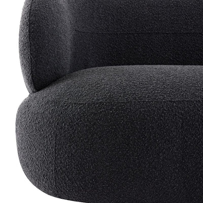 Greenwich 3 Seater Sofa - Black Onyx Boucle