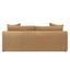 Birkshire 3 Seater Slip Cover Sofa - Ochre Velvet