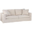 Bungalow 3 Seater Slip Cover Sofa - Natural Linen