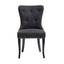 Lugano Dining Chair Set of 2  - Black