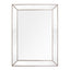 Zeta Wall Mirror - Large Antique Silver