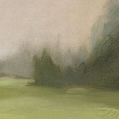 Green Meadows Canvas Painting