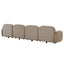 Ramona Modular 4 Seater Sofa - Taupe