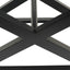 Spencer Black Timber Stool - Wheat