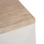 Benedict White Oak Bedside Table Range