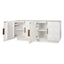 Benedict White Oak Buffet - River Brown Marble