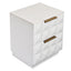 Benedict White Oak Bedside Table Range